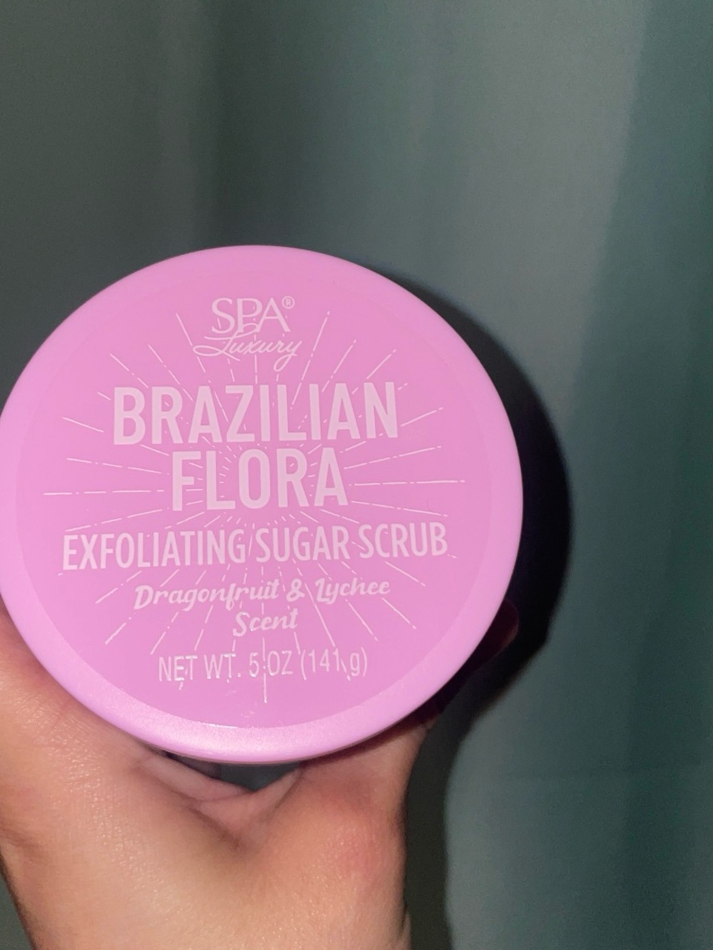 Brazilian Flora Exfoliating Sugar Scrub - Pink
